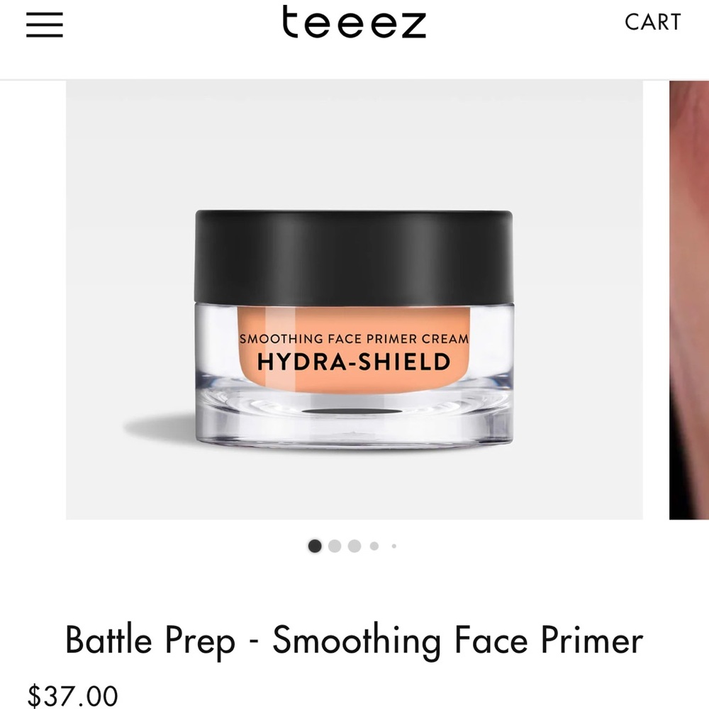 NEW Teeez SUITOF ARMOR BATTLE PREP FACE PRIMER